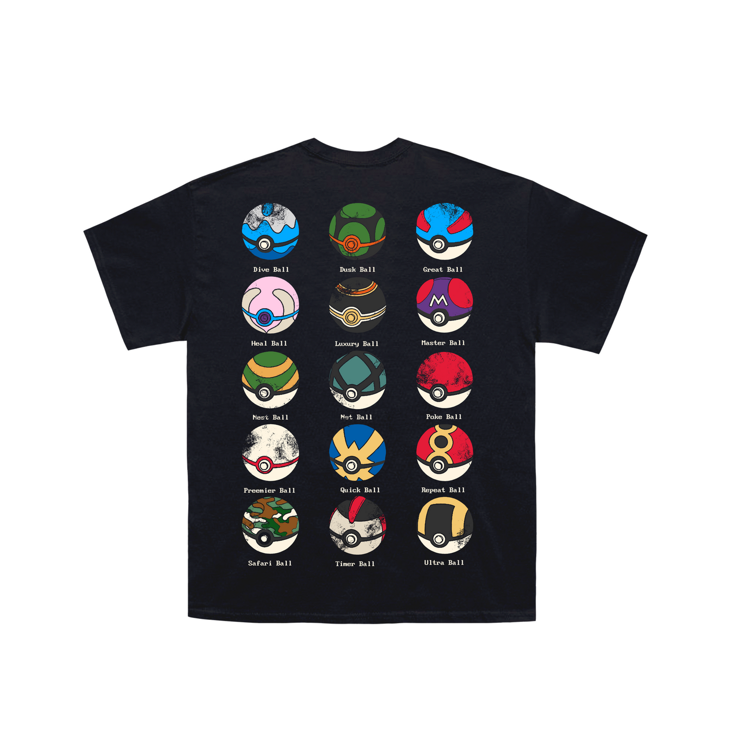 Pokeballs Tee